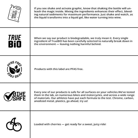 BIKE WASH TRUE BIO POWERFOAM 4L