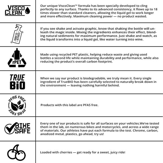 BIKE WASH TRUE BIO SPRAY 1L